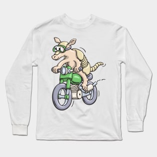 Motorcycle Armadillo Long Sleeve T-Shirt